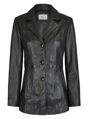 7eleven Lederjacke in Schwarz