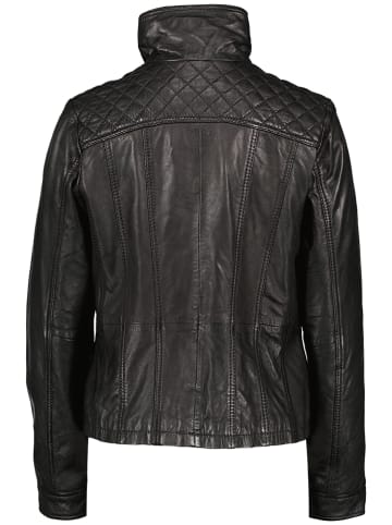 7eleven Lederjacke "Dorie" in Schwarz