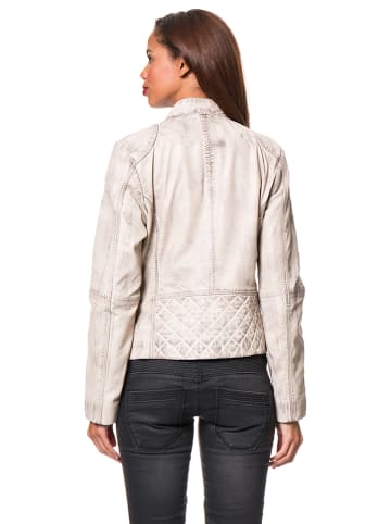 7eleven Leren jas "Katta" crème