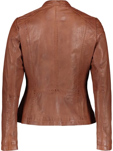 7eleven Lederjacke "Leika" in Hellbraun