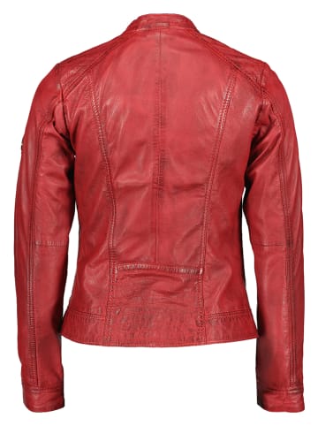 HIS Lederjacke in Rot