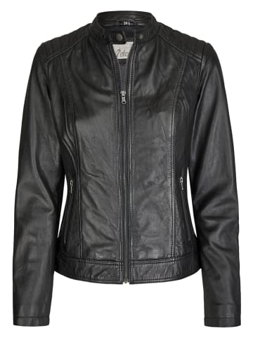 7eleven Lederjacke in Schwarz