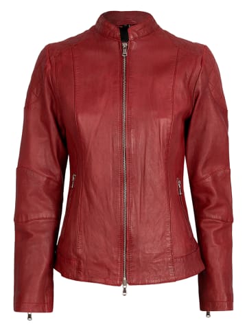 7eleven Leren jas rood