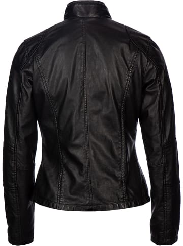 7eleven Lederjacke "Sevena" in Schwarz