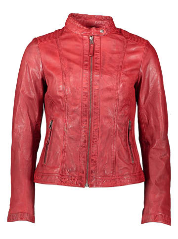 7eleven Leren jas "Susa" rood