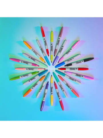 Sharpie Permanente markers ''Fine Glam Pop'' meerkleurig - 12 stuks
