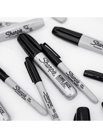 Sharpie Permanentmarker ''Fine'' in Schwarz - 5 Stück