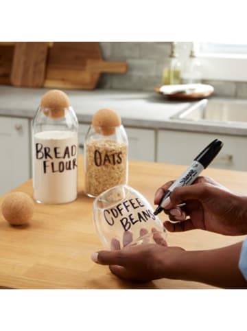 Sharpie Permanentmarker ''Chisel'' in Schwarz - 2 Stück