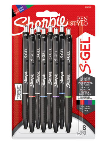 Sharpie Gelpennen ''S-GEL'' - meerkleurig - 8 stuks