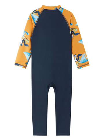 Reima Badeoverall "Polskii" in Dunkelblau/ Orange