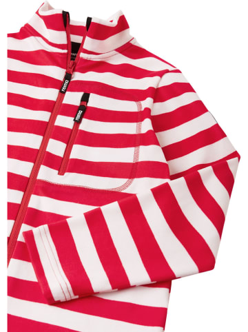 Reima Fleece vest "Iisisti" wit/rood