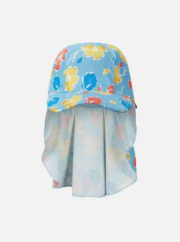 Reima Schirmmütze mit Nackenschutz "Mustekala" in Hellblau