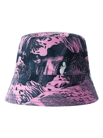 Reima Omkeerbare zonnehoed "Moomin" donkerblauw/lichtroze