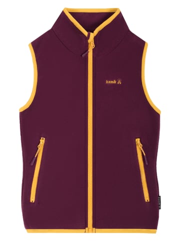 Kamik Fleece bodywarmer "Dawn" pruimkleurig