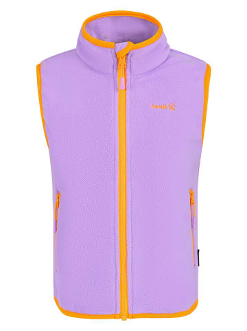 Kamik Fleece bodywarmer "Dawn" paars/oranje