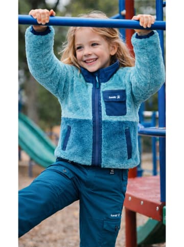 Kamik Teddy fleece vest "Shep" blauw