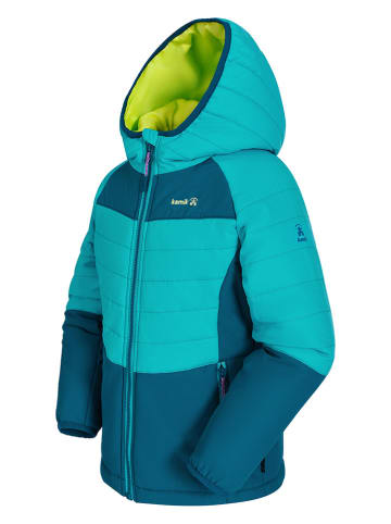 Kamik Dunne all-season doorgestikte jas "Celeste" turquoise/petrol