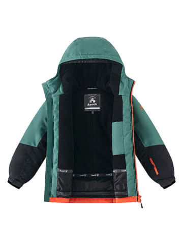 Kamik Winterjas ''Koda'' groen/oranje