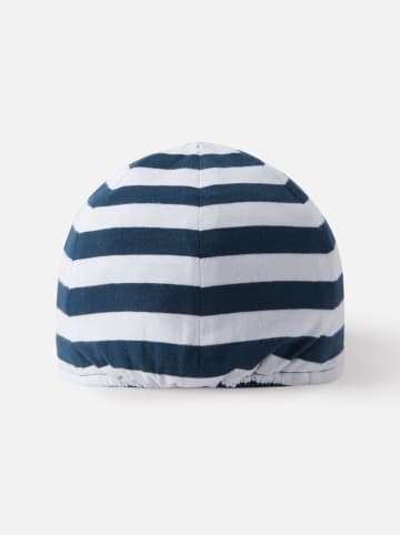 Reima Dwustronna czapka "Kilppari" w kolorze granatowo-białym