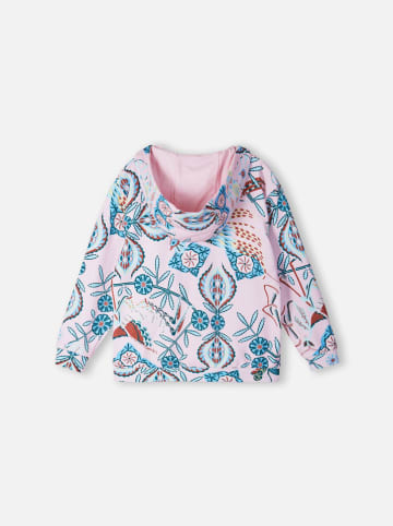 Reima Sweatjacke "Timotei" in Rosa/ Blau/ Braun