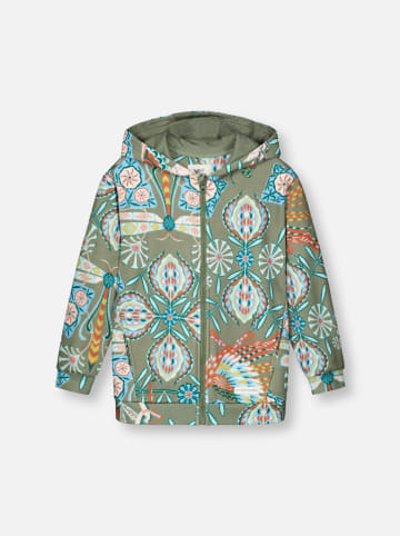 Reima Bluza "Timotei" w kolorze oliwkowo-błękitno-brązowym