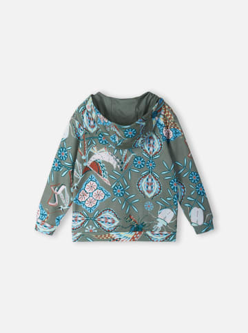 Reima Sweatvest "Timotei" kaki/lichtblauw/bruin