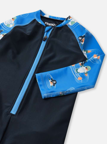 Reima Kombinezon kąpielowy "Polskii" w kolorze granatowym