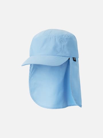 Reima Czapka "Biitsi" w kolorze błękitnym z osłoną karku