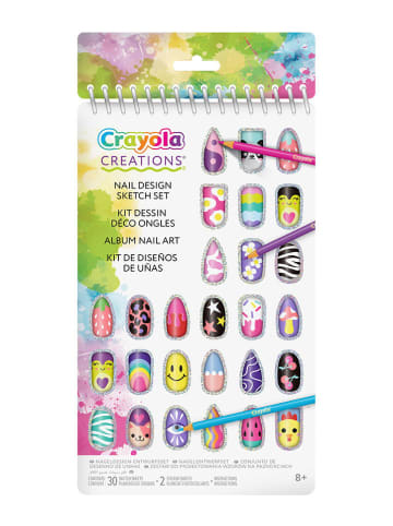 Crayola Zestaw kreatywny "Nail Art Album" - 8+