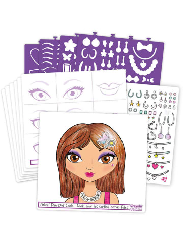 Crayola Kolorowanka z naklejkami "Make-up" - 8+