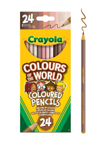 Crayola 24er-Set: Buntstifte - ab 3 Jahren