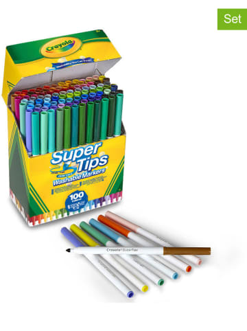 Crayola 100-delige set: viltstiften - vanaf 3 jaar