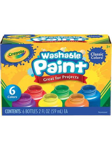 Crayola Farbki (6 szt.) - 3+