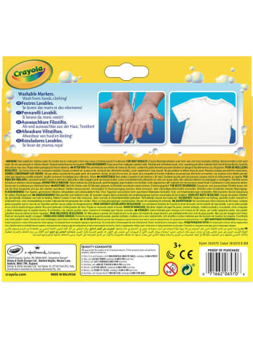 Crayola 24er-Set: Filzstifte - ab 3 Jahren