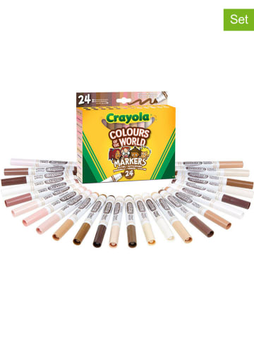 Crayola 24er-Set: Filzstifte - ab 3 Jahren