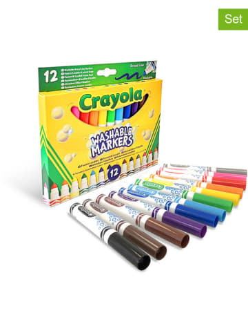 Crayola 12er-Set: Filzstifte - ab 3 Jahren