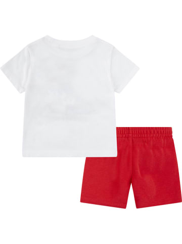 Converse 2tlg. Outfit in Weiß/ Rot