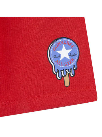 Converse 2tlg. Outfit in Weiß/ Rot