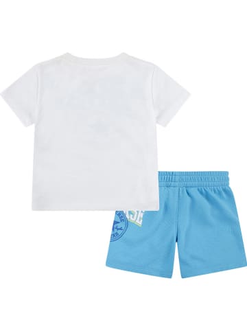 Converse 2-częściowy zestaw w kolorze biało-błękitnym