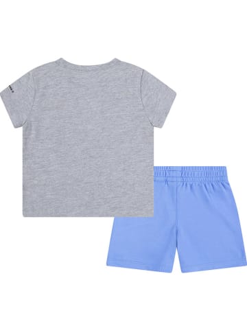 Converse 2-delige outfit grijs/lichtblauw