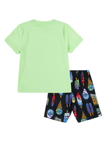 Converse 2-delige outfit groen/zwart