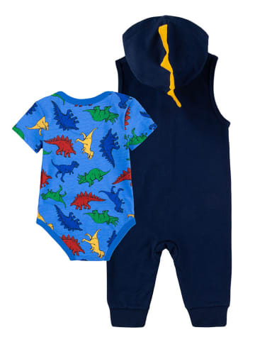 Converse 2-delige outfit donkerblauw/meerkleurig