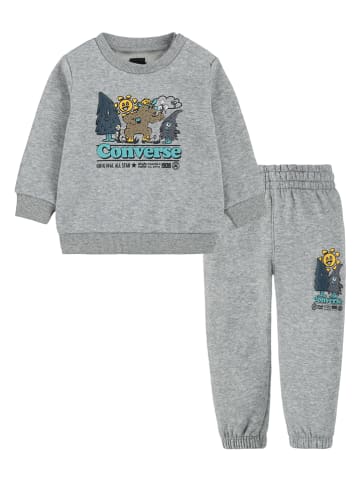 Converse 2-częściowy zestaw w kolorze szarym