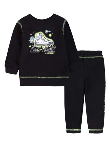 Converse 2-częściowy zestaw w kolorze czarnym