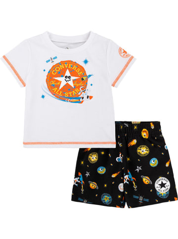 Converse 2-częściowy zestaw w kolorze biało-czarnym