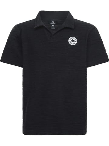 Converse Poloshirt in Schwarz