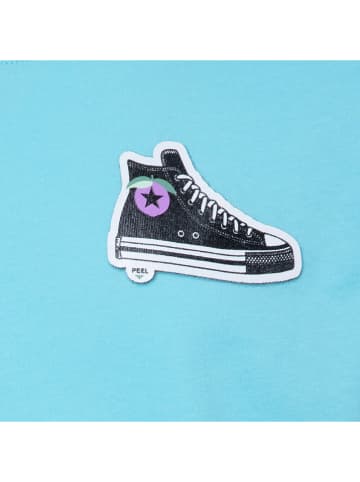 Converse Koszulka w kolorze błękitnym