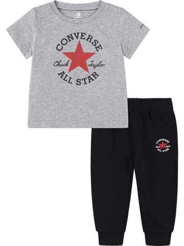 Converse 2-częściowy zestaw w kolorze czarno-szarym