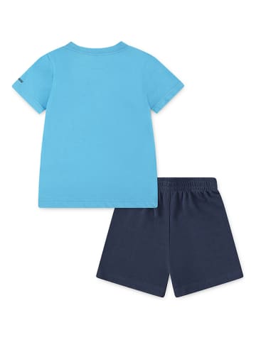 Converse 2-delige outfit lichtblauw/donkerblauw