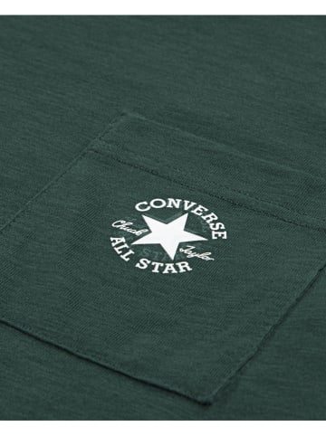 Converse Koszulka w kolorze zielonym